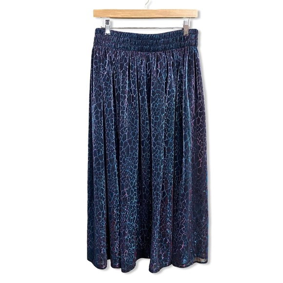 CHRISTOPHER KANE Iridescent leopard-print stretch-jersey midi skirt mesh $745 L - Picture 5 of 10